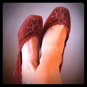 FRYE Genuine Leather flats!